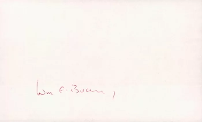William F. Buckley Jr. autograph