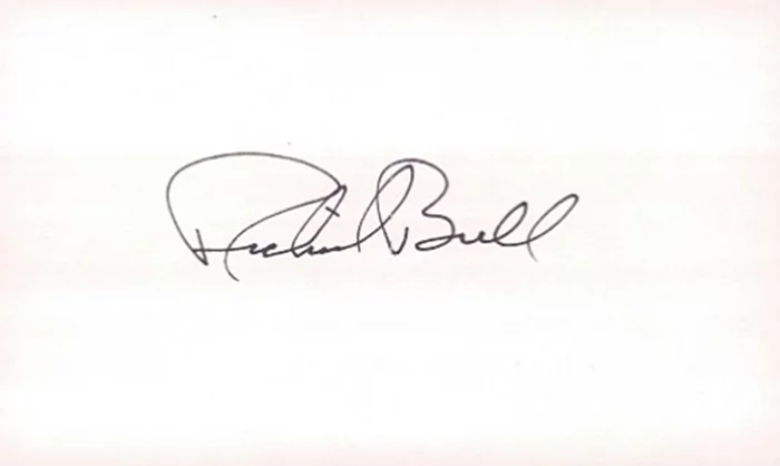 Richard Bull autograph