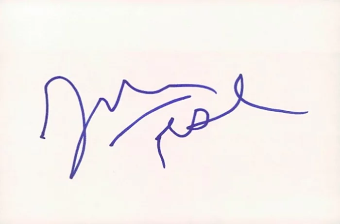 John Tesh autograph