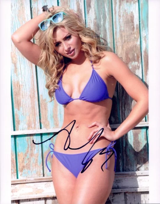 Aly Michalka autograph