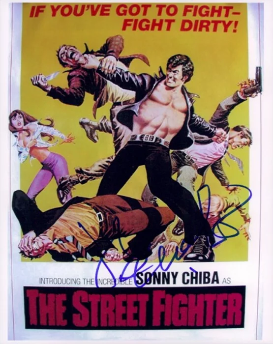 Sonny Chiba autograph