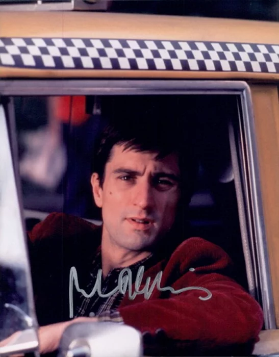 Robert DeNiro autograph