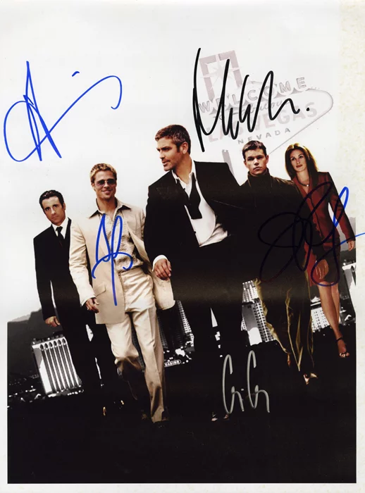 Ocean's Eleven autograph