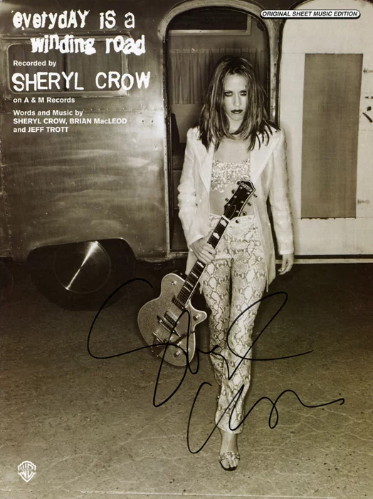 Sheryl Crow autograph