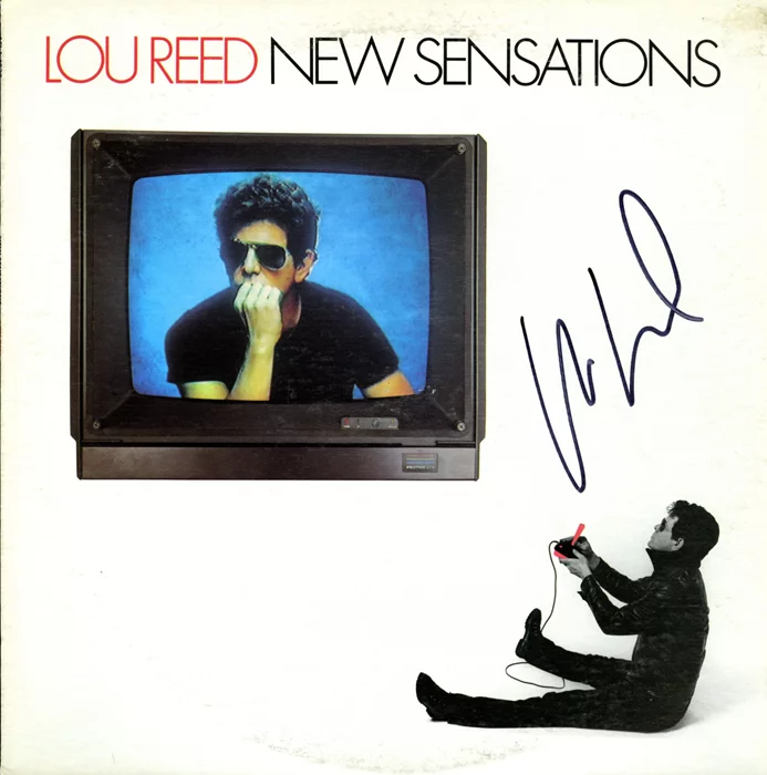 Lou Reed autograph