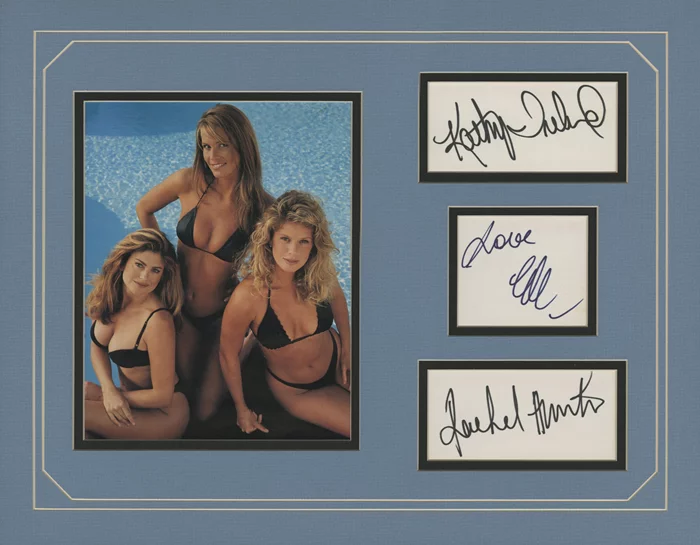 Supermodels autograph