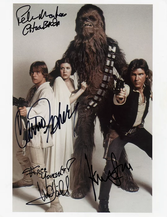 Star Wars: Episode IV - A New Hope autograph