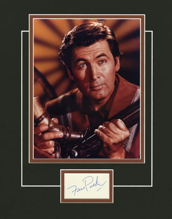 Fess Parker autograph