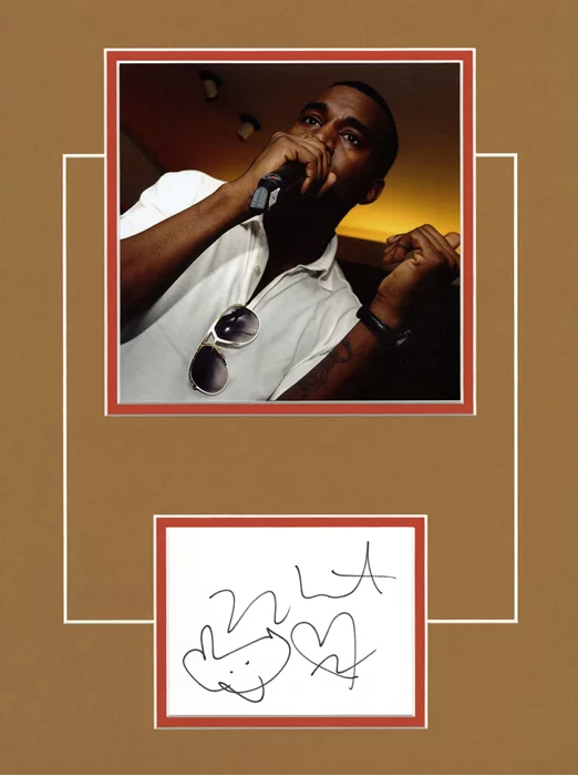 Kanye West autograph