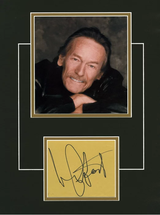 Gordon Lightfoot autograph