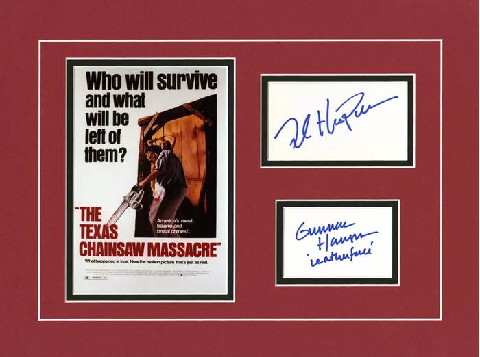 The Texas Chainsaw Massacre autograph