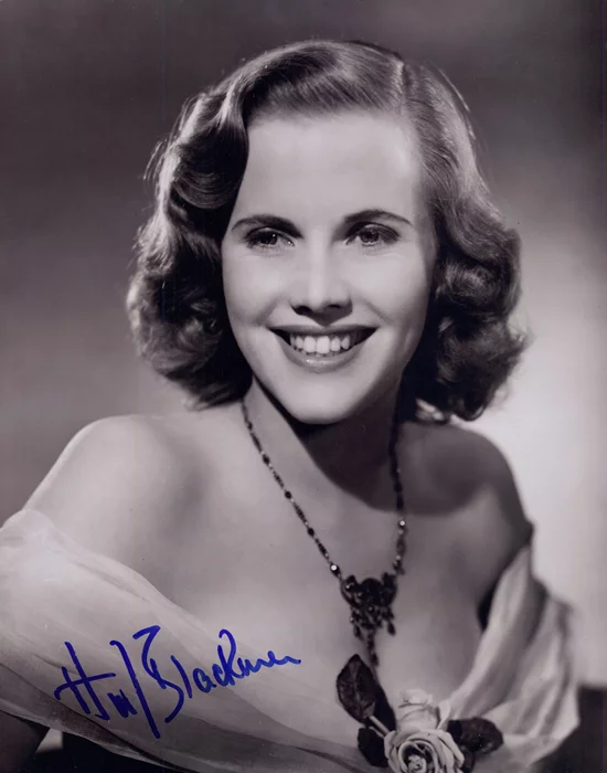 Honor Blackman autograph