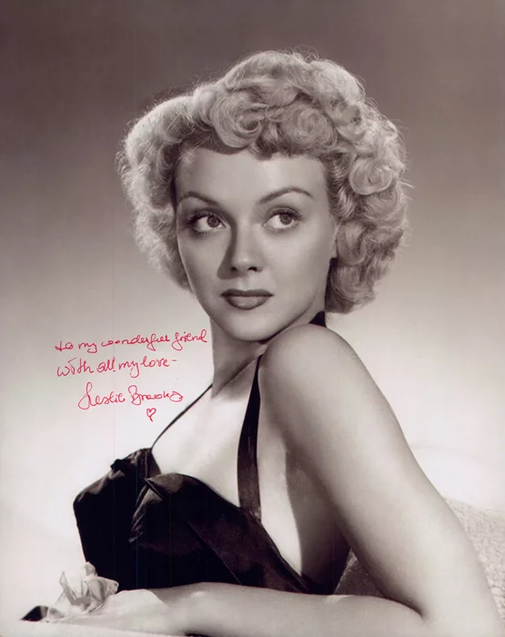 Leslie Brooks autograph