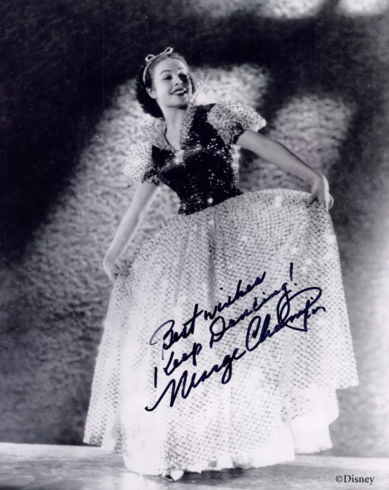 Marge Champion autograph