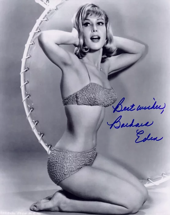 Barbara Eden autograph