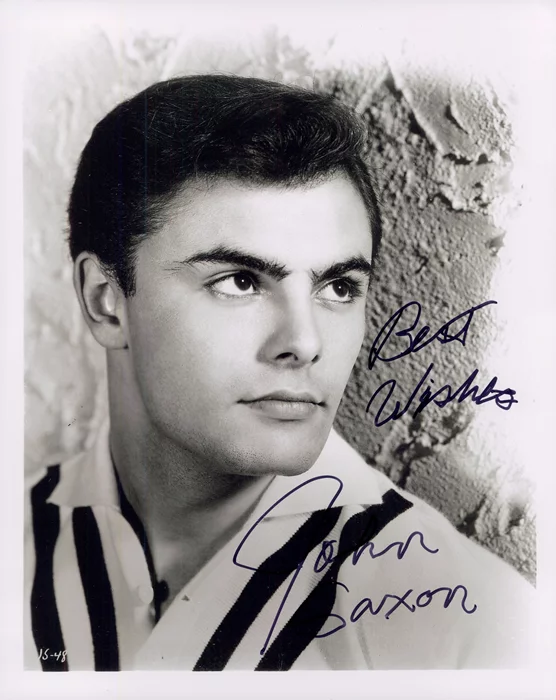 John Saxon autograph