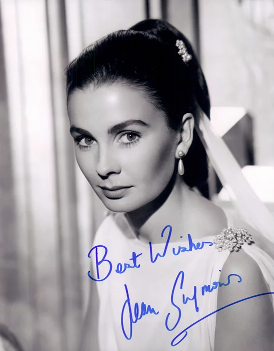 Jean Simmons autograph