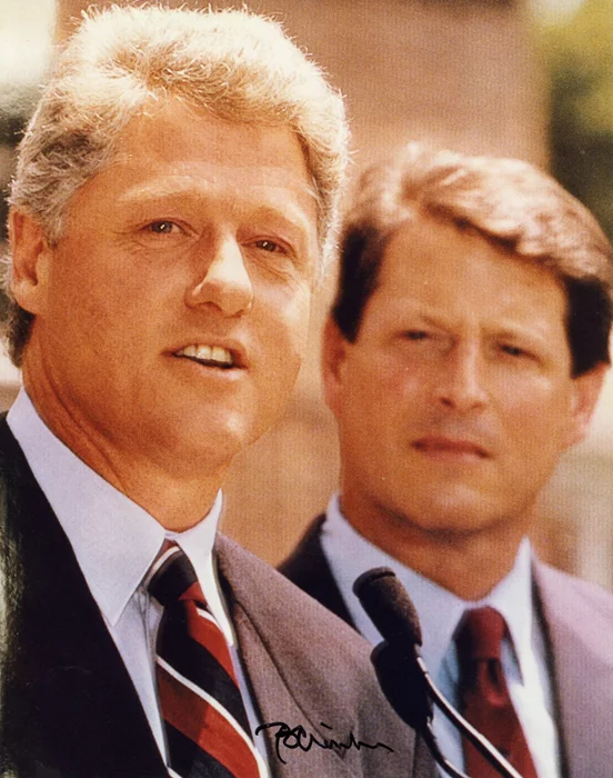 Bill Clinton autograph