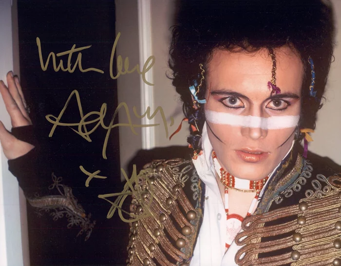 Adam Ant autograph