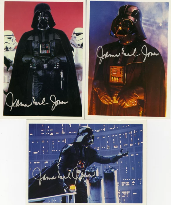 James Earl Jones autograph