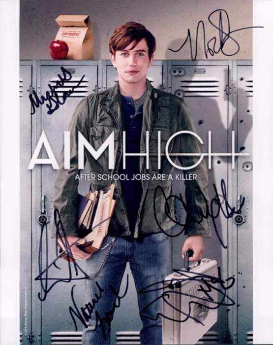 Aim High autograph