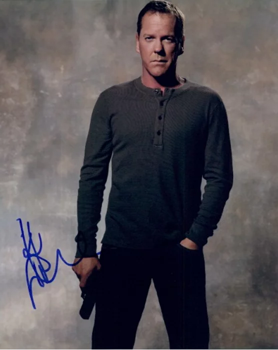 Kiefer Sutherland autograph