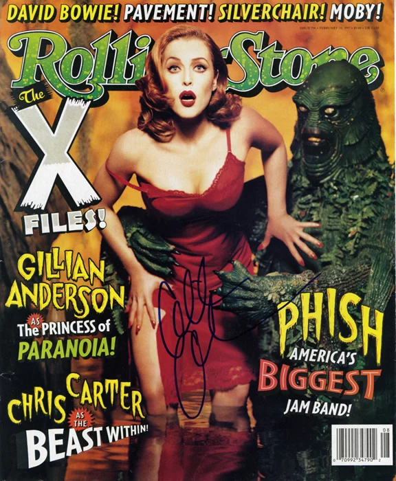 Gillian Anderson autograph