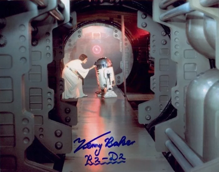 Kenny Baker autograph