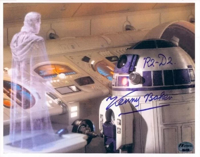 Kenny Baker autograph