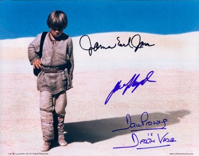 Star Wars: Episode I - The Phantom Menace autograph