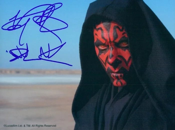 Ray Park autograph
