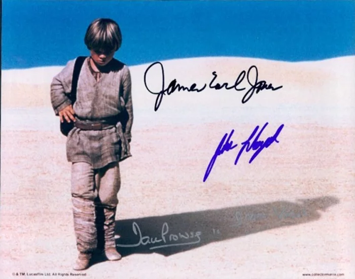 Star Wars: Episode I - The Phantom Menace autograph