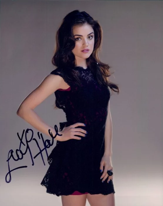 Lucy Hale autograph