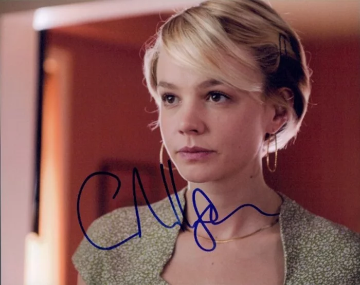 Carey Mulligan autograph