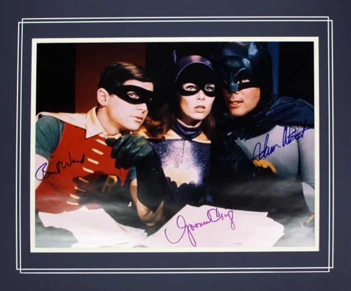 Batman autograph