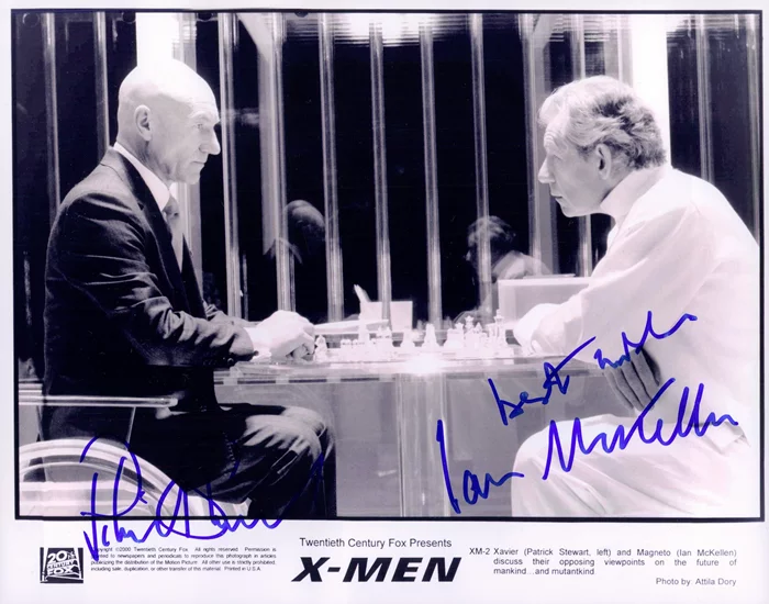 X-Men autograph