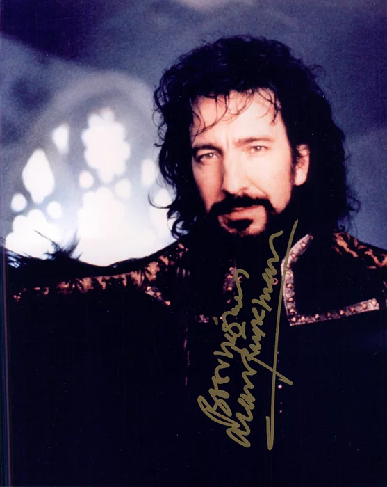 Alan Rickman autograph