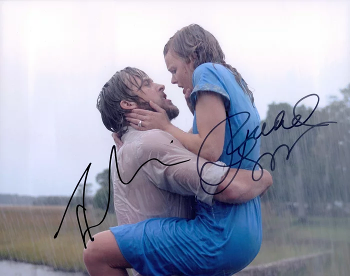 The Notebook autograph