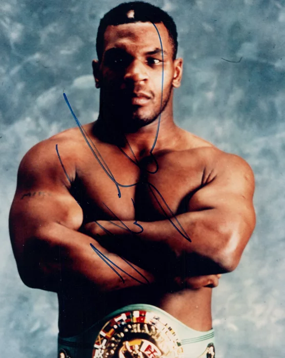 Mike Tyson autograph