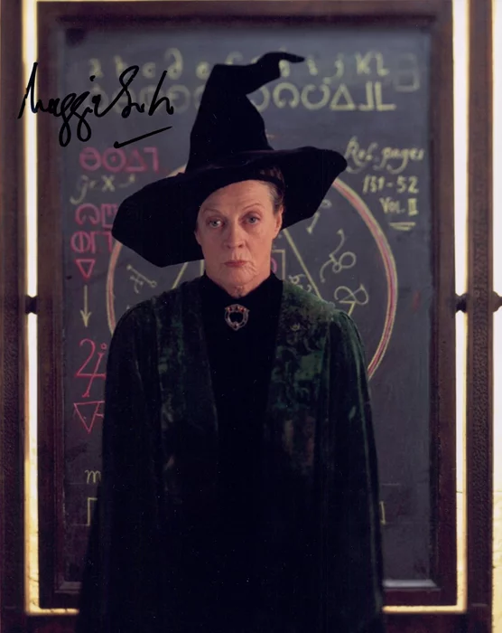 Maggie Smith autograph