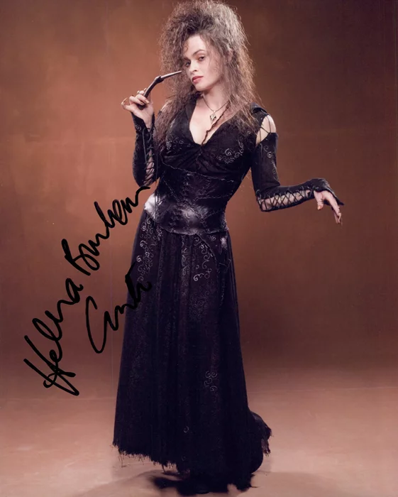 Helena Bonham Carter autograph