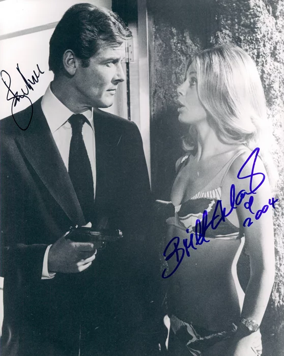 The Man With the Golden Gun autograph