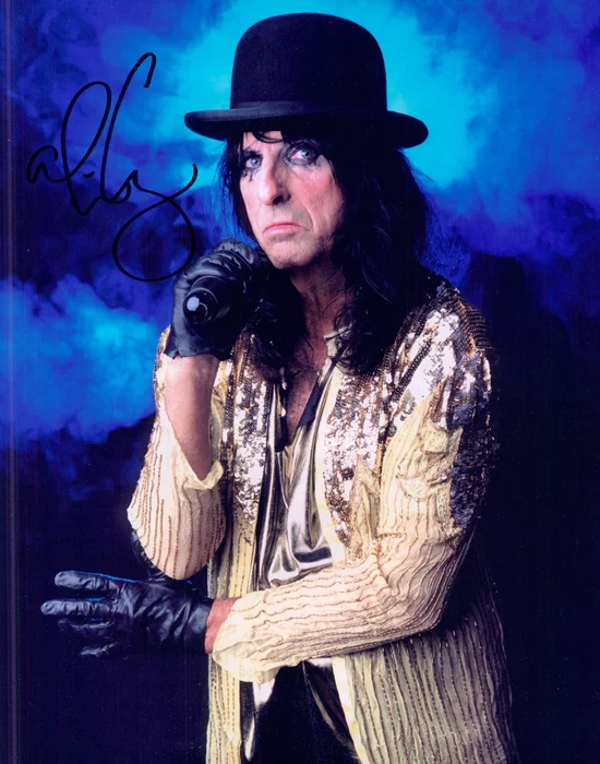 Alice Cooper autograph