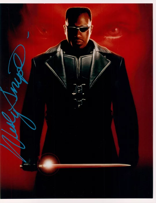 Wesley Snipes autograph