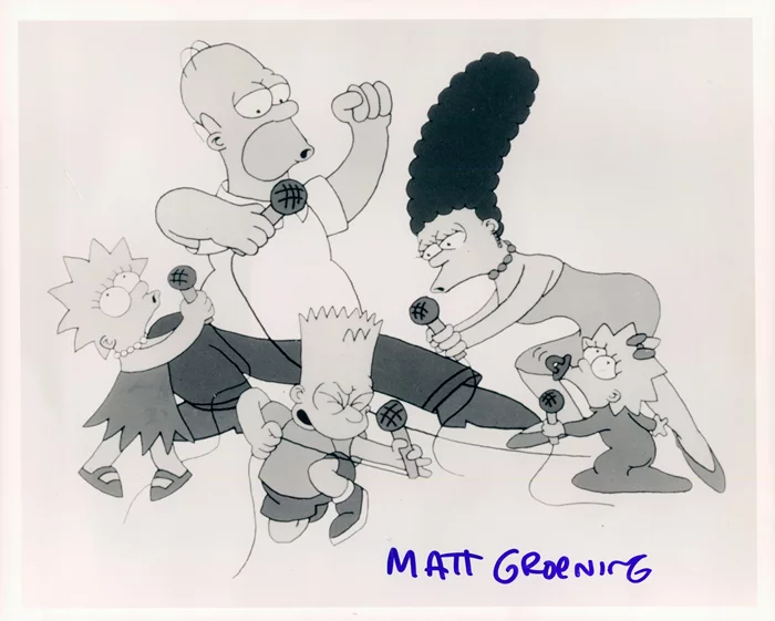 Matt Groening autograph