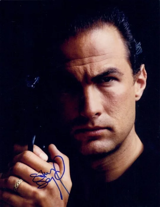 Steven Seagal autograph