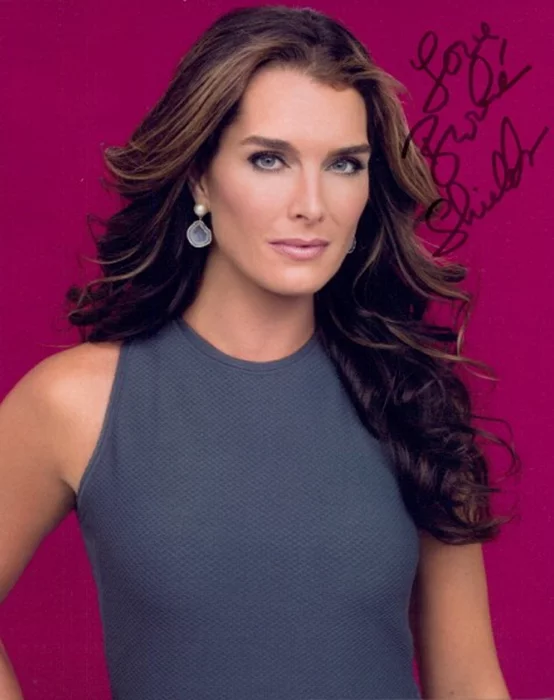 Brooke Shields autograph