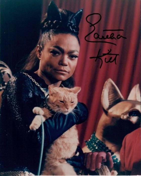 Eartha Kitt autograph