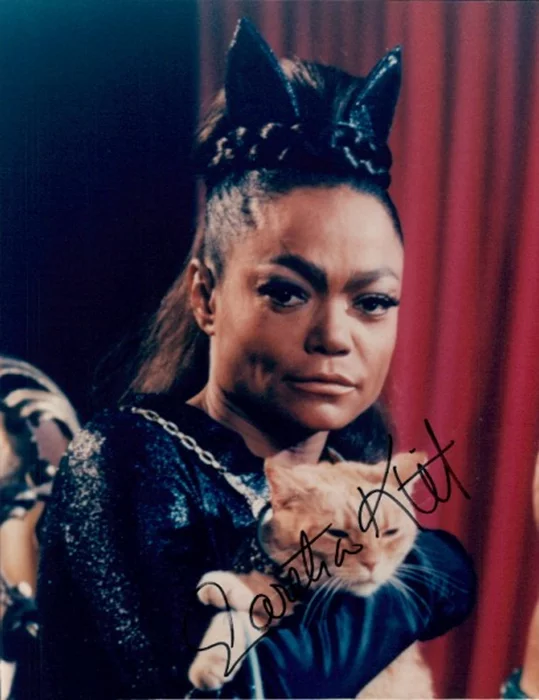 Eartha Kitt autograph