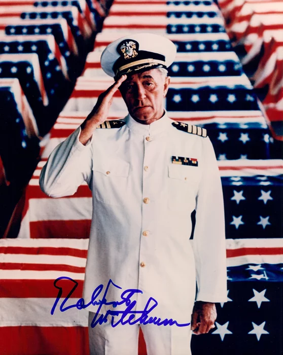 Robert Mitchum autograph
